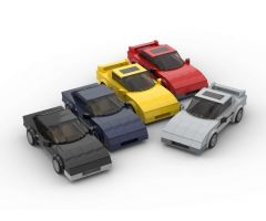 Pontiac Fiero - Set of Five Colors