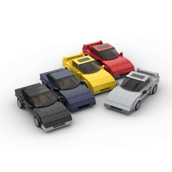 Pontiac Fiero - Set of Five Colors