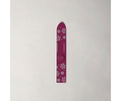 Minifigure, Utensil Ski 6L with White Snowflakes Pattern