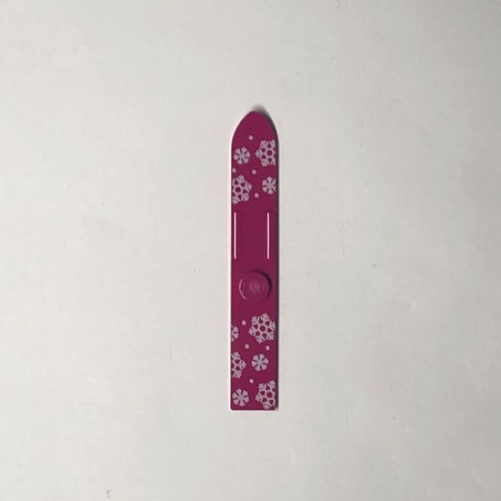 Minifigure, Utensil Ski 6L with White Snowflakes Pattern