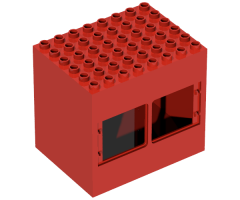 Duplo, Building 6 x 8 x 6 with Front Windows