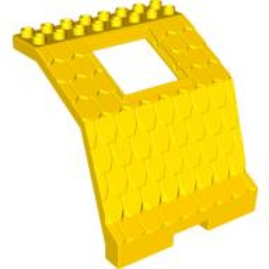 Duplo, Building Roof Sloped 8 x 8 x 6 with 3 x 3 Opening