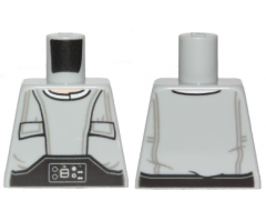 Torso SW Pocket-Vest with Gray Wrinkles and Techno-Buckle Pattern (Lobot)