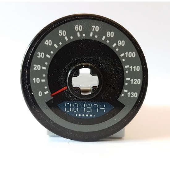 Technic, Disk 3 x 3 with Speedometer Pattern (Sticker) - Set 10269