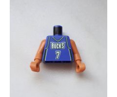 Torso NBA Milwaukee Bucks #7 Pattern / Nougat NBA Arms / Nougat Hands