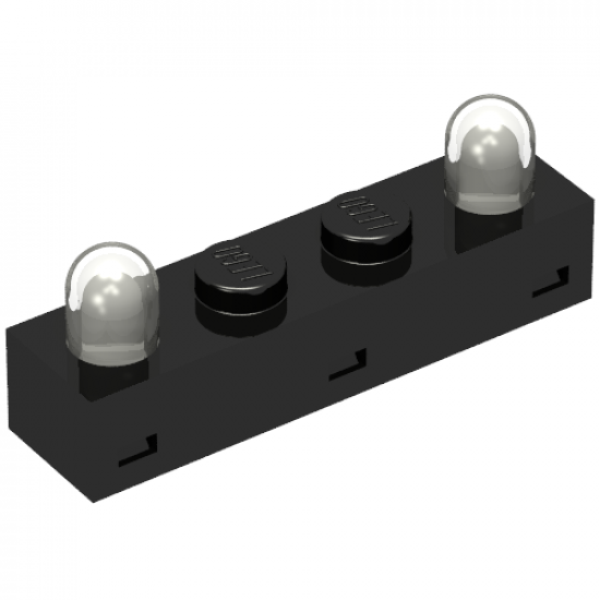 Electric, Light Brick 1 x 4 with Twin Top Lights
