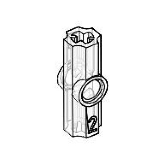 Technic, Connector Axle and Pin Angled #2 - 180 degrees