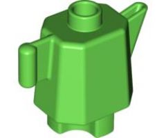 Duplo, Figure Wear & Utensil Teapot / Coffeepot, Indented Base