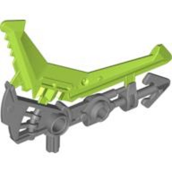 Hero Factory Weapon - Energized Harpoon with Lime Boomerang