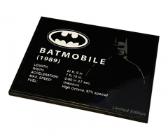 Slope 10 6 x 8 with Batmobile 1989 Pattern (Sticker) - Set 40433