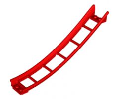 Train, Track Roller Coaster Ramp Large Lower Part, 6 Bricks Elevation