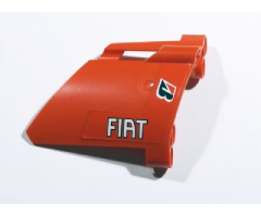 Technic, Panel Fairing #22 Large Short, Small Hole, Side A with Bridgestone and Fiat Logos Pattern (Sticker) - Set 8674