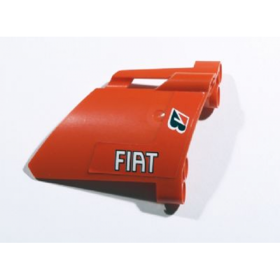 Technic, Panel Fairing #22 Large Short, Small Hole, Side A with Bridgestone and Fiat Logos Pattern (Sticker) - Set 8674