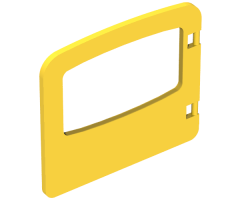 Duplo, Building Door / Window Pane 1 x 4 x 3 with One Pane and Interior Top Clip