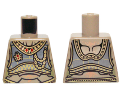 Torso SW Elaborate Golden Geonosian Armor Pattern