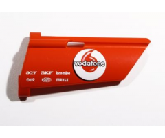 Technic, Panel Fairing #20 Large Long, Small Hole, Side A with 'vodafone', 'acer', 'SKF', 'brembo', 'OMR', 'MAGNETI MARELLI' and 'MAHLE' Pattern (Sticker) - Set 8674