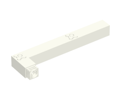 Scala Support L 18 Studs Long with Support Connector with Pin and Support Connector with Hole (33037 / 6808 / 6809)