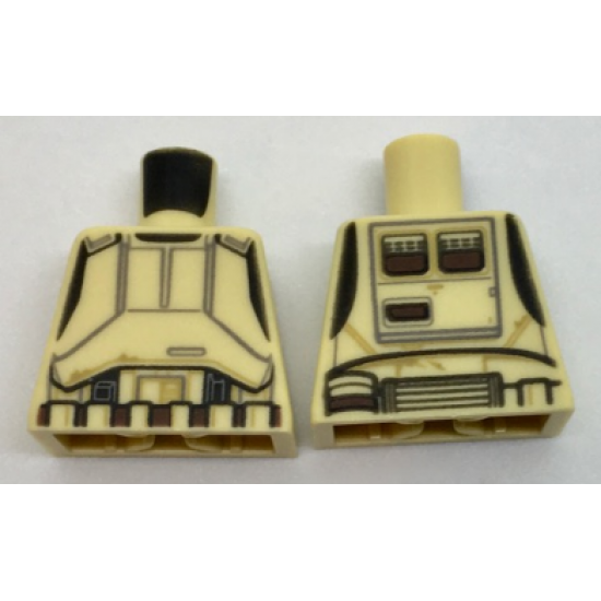Torso SW Scarif Stormtrooper Armor Pattern
