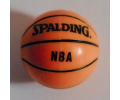 Ball Sports Basketball with 'SPALDING' and 'NBA' Pattern