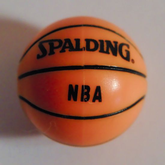 Ball Sports Basketball with 'SPALDING' and 'NBA' Pattern