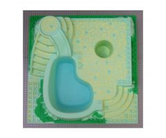 Baseplate, Raised Scala Pool Pattern