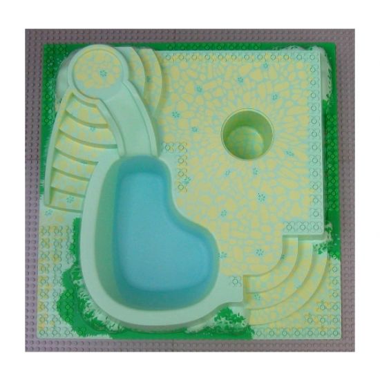 Baseplate, Raised Scala Pool Pattern