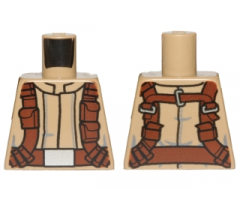 Torso SW Mandarin Collar, Reddish Brown Utility Belts Pattern (SW Resistance Soldier)