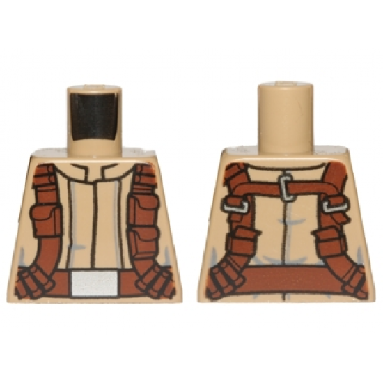 Torso SW Mandarin Collar, Reddish Brown Utility Belts Pattern (SW Resistance Soldier)