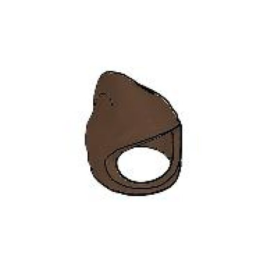 Minifigure, Headgear Hood Farmer's Cowl