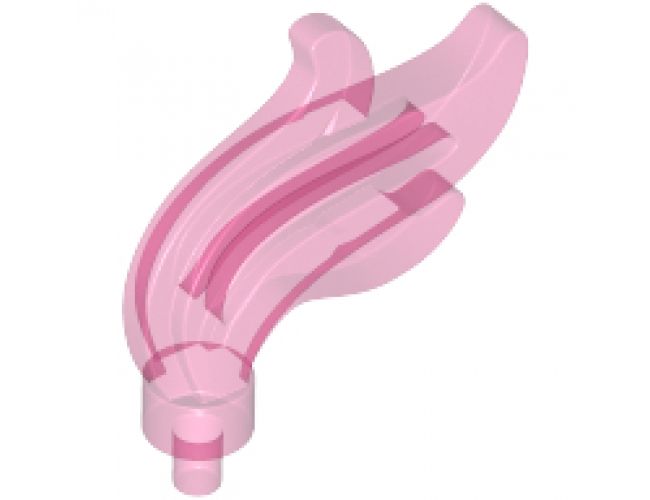 Minifigure, Headgear Accessory Plume Feather Triple Compact / Flame / Water