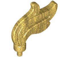 Minifigure, Headgear Accessory Plume Feather Triple Compact / Flame / Water