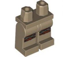 Hips and Legs with Tattered Knees Pattern