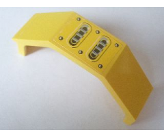 Panel 3 x 2 x 6 with 6 Dots and 2 Vent Openings Pattern (Sticker) - Sets 8250 / 8299