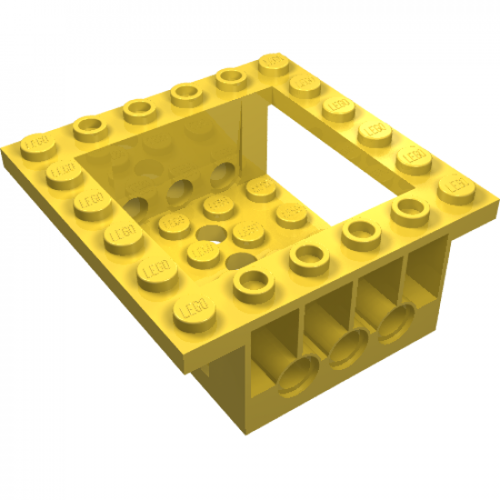 Cockpit 6 x 6 x 2 Cabin Base with Technic Holes