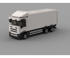 Scania p320 cargo truck (city scale)