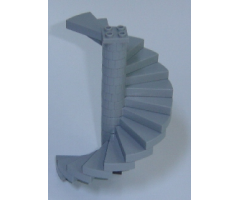 Stairs Spiral Steps 16 with Support