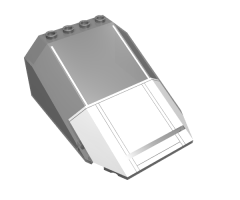 Windscreen 8 x 6 x 3 Wedge with Imperial Shuttle Pattern