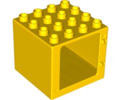 Duplo, Building Door / Window Frame 4 x 4 x 3 Thin Top