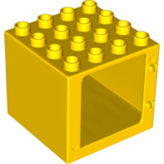Duplo, Building Door / Window Frame 4 x 4 x 3 Thin Top