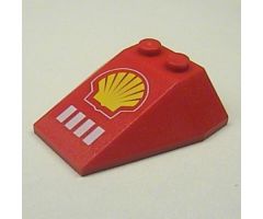Wedge 4 x 4 Triple without Stud Notches with Shell Logo Pattern