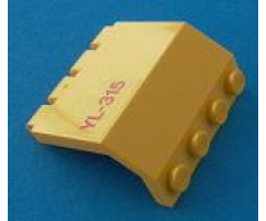 Panel 2 x 4 x 3 1/3 with Hinge with 'YL-315' Pattern (Sticker) - Sets 6597 / 10159