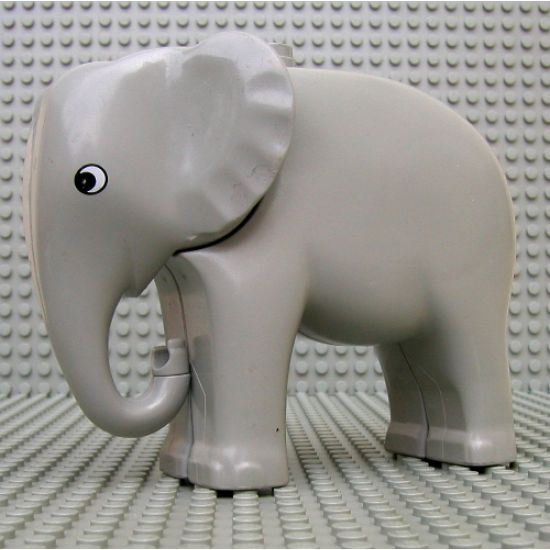 Duplo, Animal Elephant Adult, Movable Head