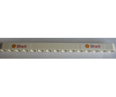 Technic, Liftarm 1 x 15 Thick with 'Shell' and Logo Pattern (Stickers) - Set 8386
