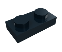 Electric Plate 1 x 2 with Contacts