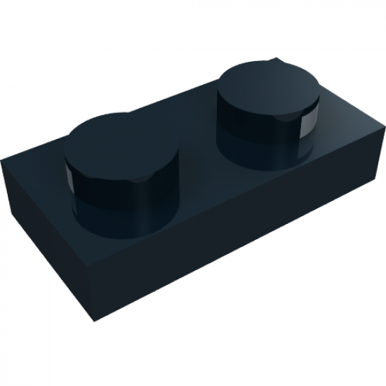 Electric Plate 1 x 2 with Contacts