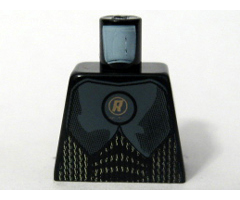 Torso Speed Racer with Gold 'R' in Circle and Chest Armor Pattern