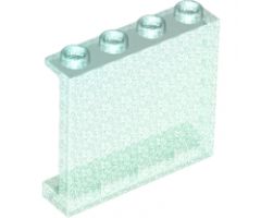 Panel 1 x 4 x 3 with Side Supports - Hollow Studs