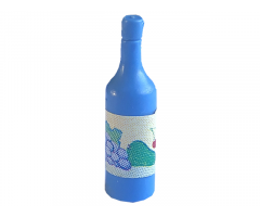 Scala Accessories Bottle Wine, Label with Grapes and Cherries Pattern (Sticker) - Set 3243
