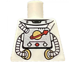 Torso Space with Classic Space Logo and Tubes Pattern