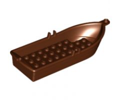 Boat 14 x 5 x 2 with Oarlocks without Hollow Inside Studs